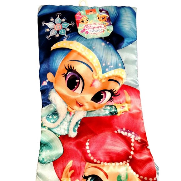 Shimmer and Shine Genie Childrens Christmas Holiday Decorative Stocking New - Picture 3 of 7